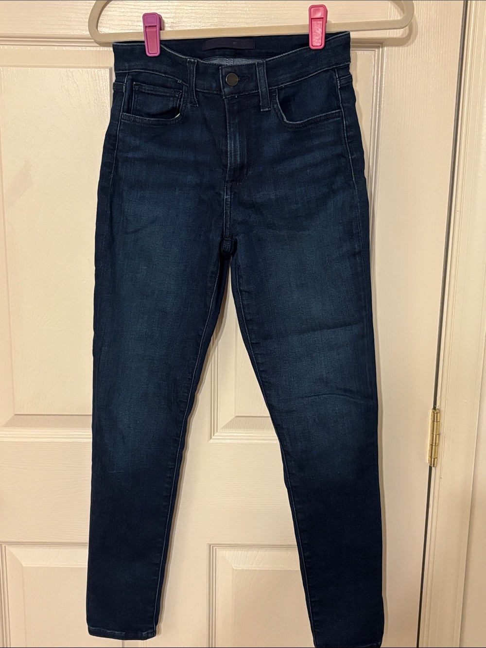 Joe's Jeans Dark Blue Flawless The Icon mid rise Skinny Ankle Jeans 26